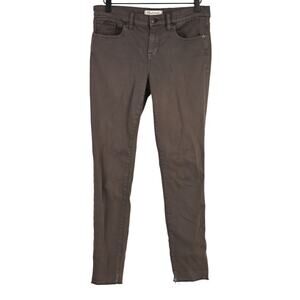 Madewell Skinny Skinny Pants, Grey, size 28